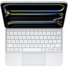 Клавиатура Magic Keyboard для iPad Pro 11 (M4) - белый цвет, MWR03LL/A